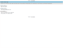 Tablet Screenshot of detailsalonspa.com